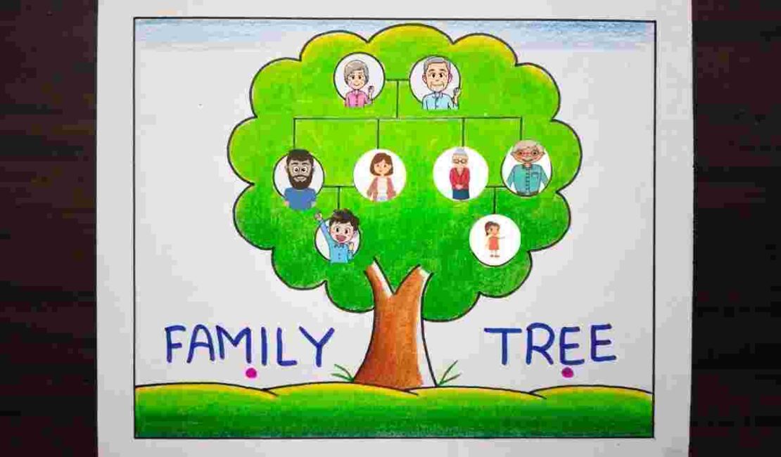 Family Tree Drawing for School Project (4)