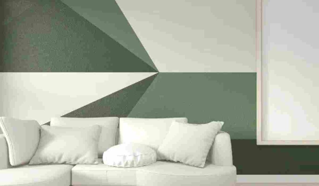3 Colour Combination Trendy Geometric Wall Paint (1)