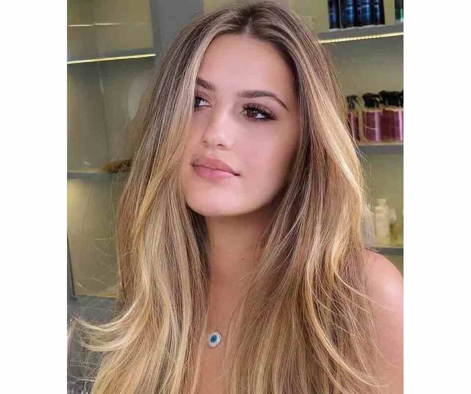 Face Framing Layers Long Straight Hair (1)