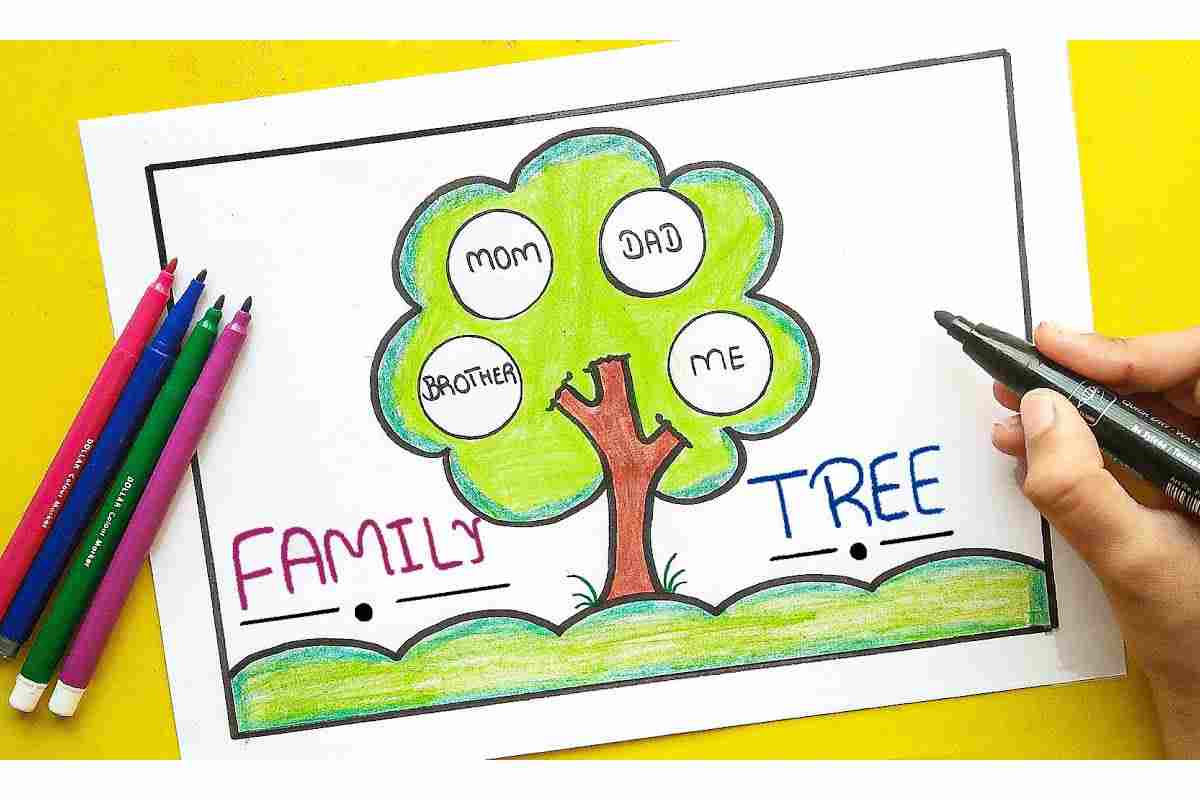 Family Tree Drawing for School Project (5)