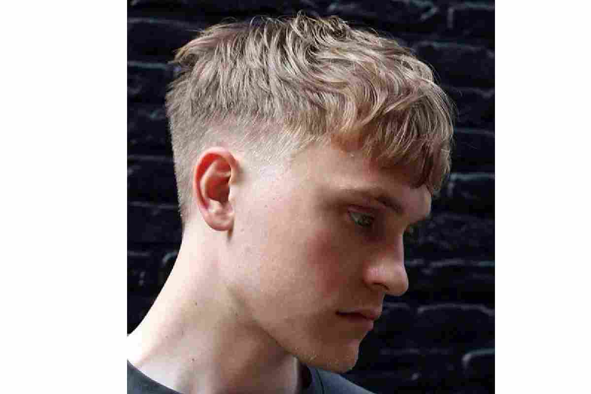 Low Taper Fade With Textured Fringe (11)