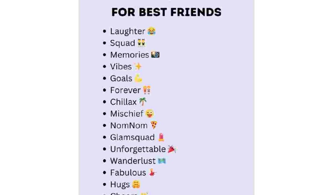 One Word Comments - Best Friend Pic