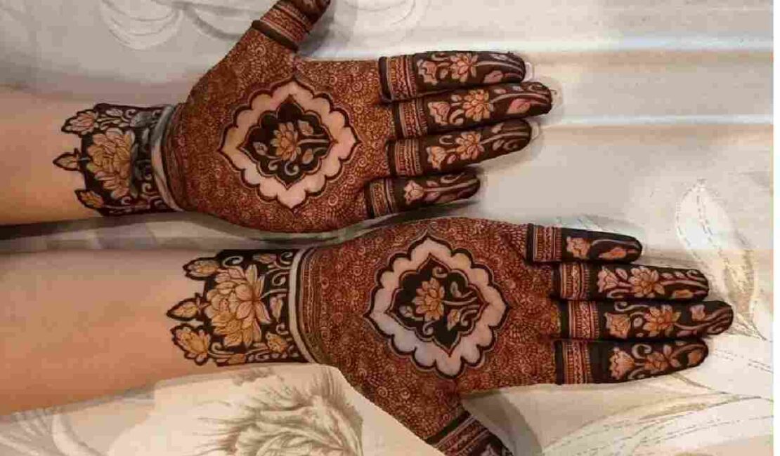 Punjabi Royal Front Hand Mehndi Design (3)