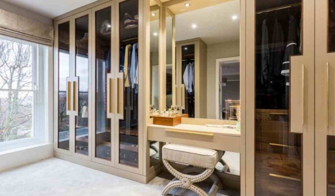 Indian Wardrobe Design With Dressing Table