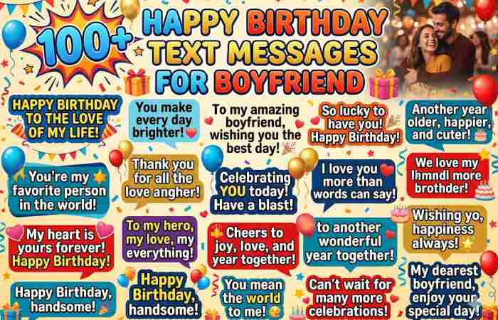 100+ happy birthday text messages