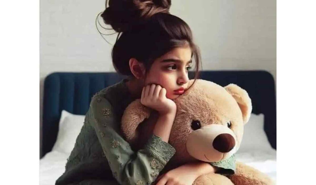 instagram girl with teddy bear profile