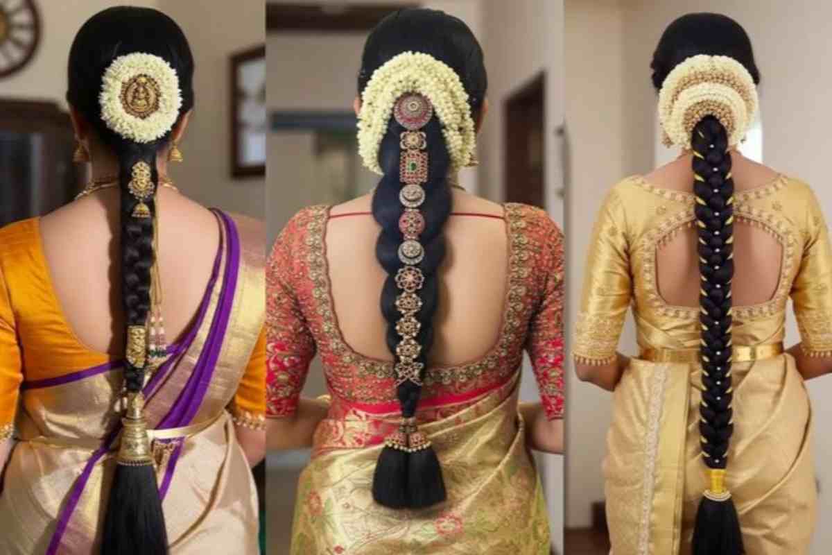 south indian bridal hairstyles