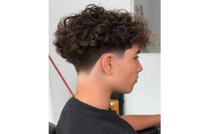 low taper fade texture fringe styles