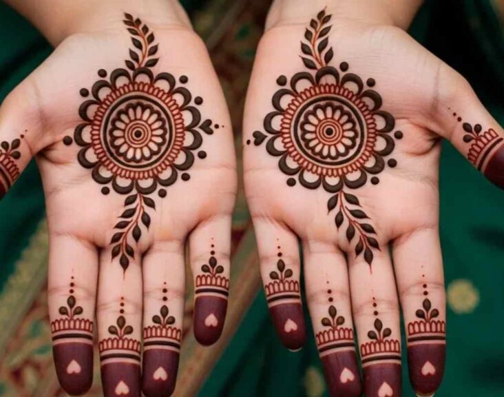 mehndi designs front hand