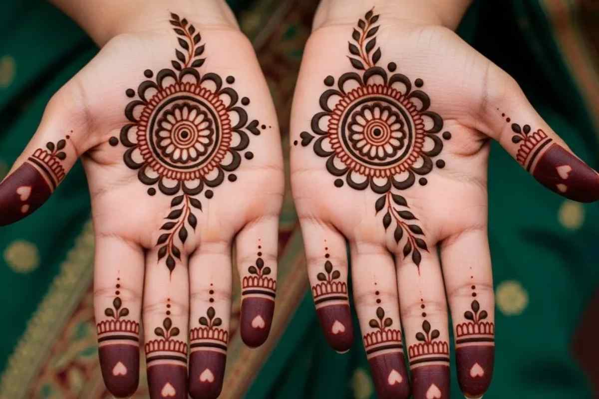 mehndi designs front hand
