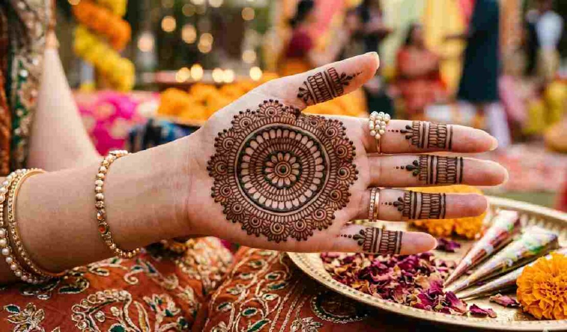gol tikki mehndi