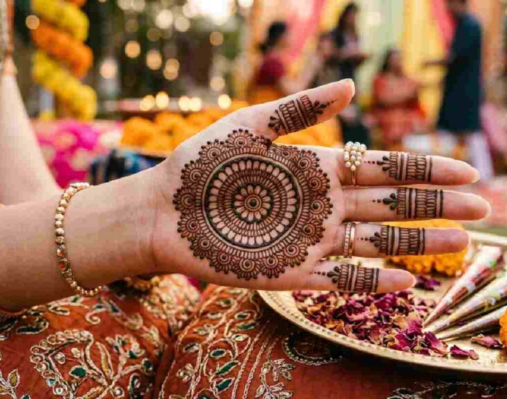 gol tikki mehndi