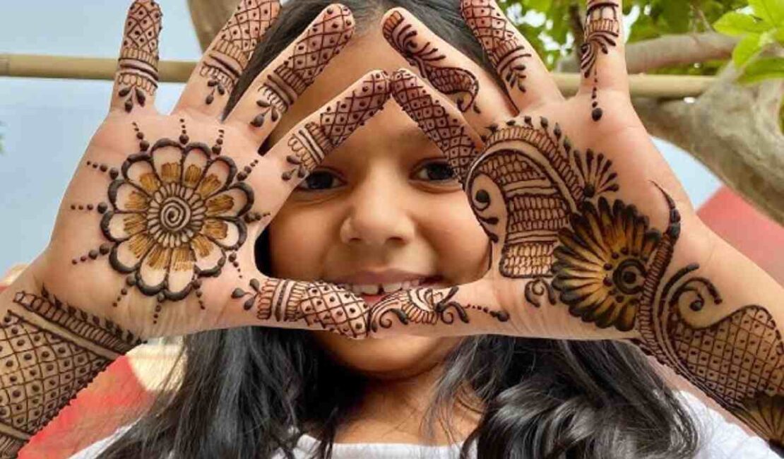 mehndi design for baby girl