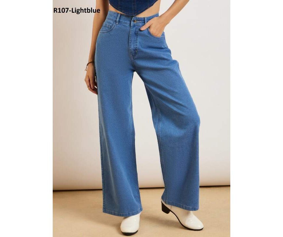 wide-leg jeans