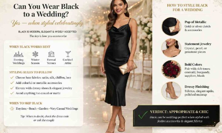 Can You Wear Black to a Wedding_