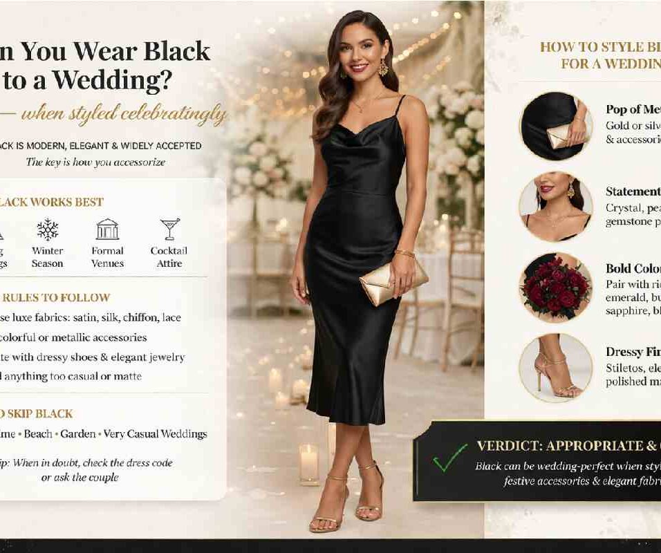 Can You Wear Black to a Wedding_