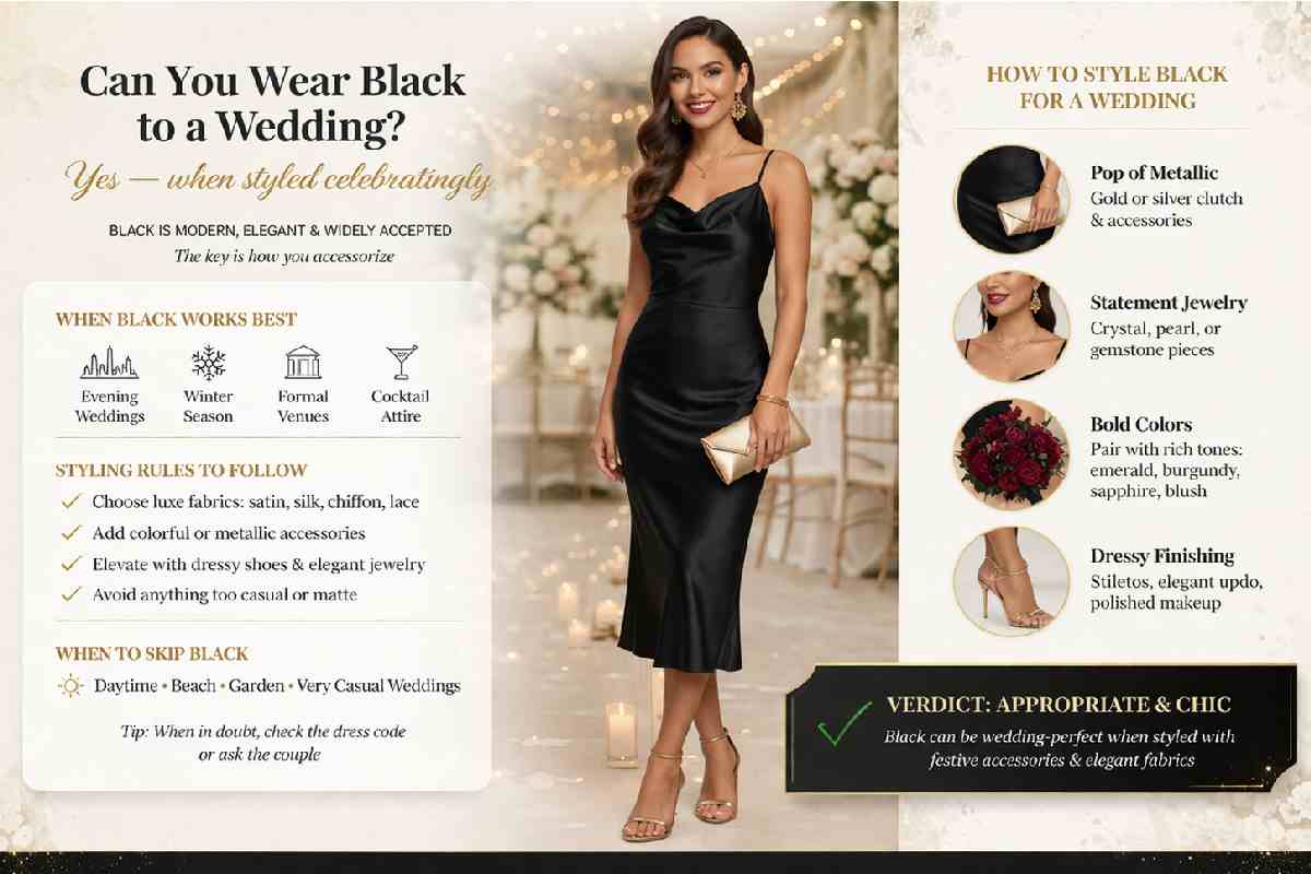 Can You Wear Black to a Wedding_