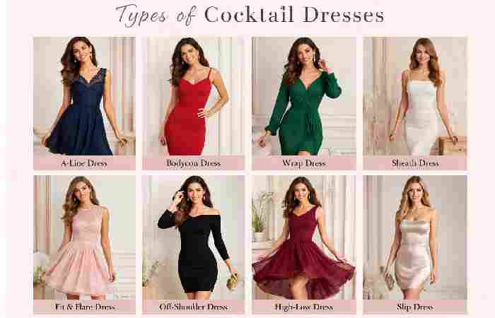 Types of Cocktail Dresses