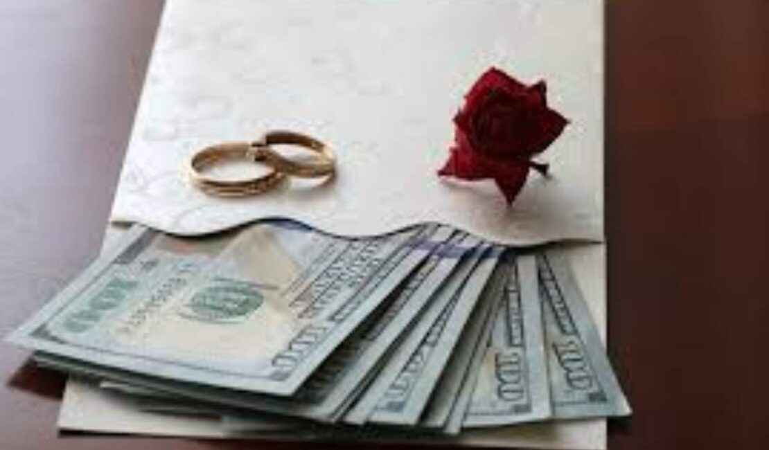 wedding gift amount