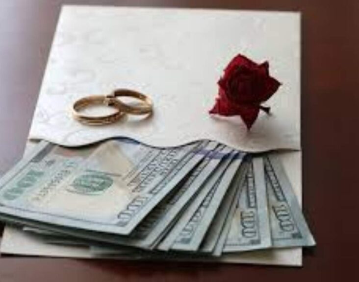 wedding gift amount