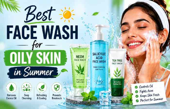Best Face Wash for Oily Skin in Summer