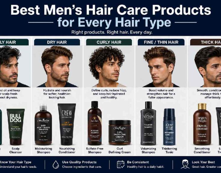 Best Men’s Hair Care Products for Every Hair Type
