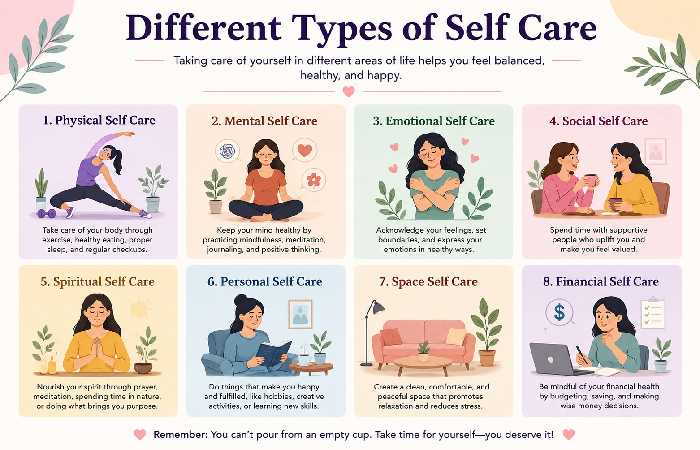 Different Types of Self Care