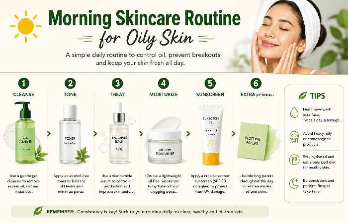 Morning Skincare Routine for Oily Skin