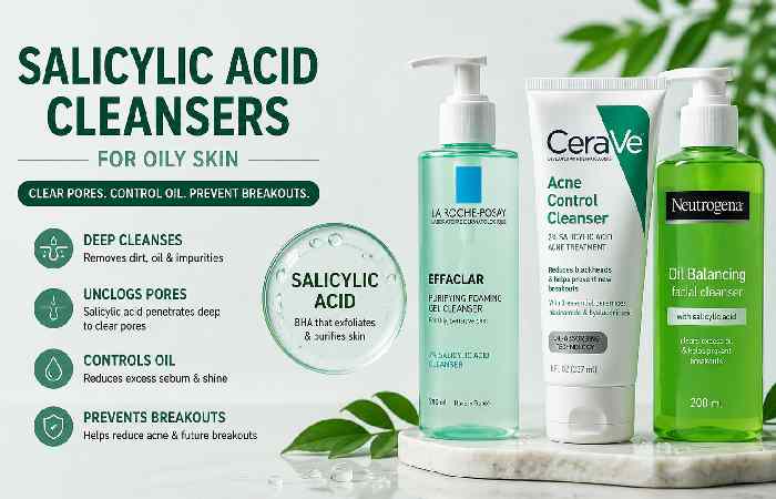 Salicylic Acid Cleansers for Oily Skin