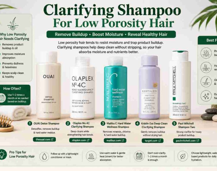 clarifying shampoo for low porosity hair