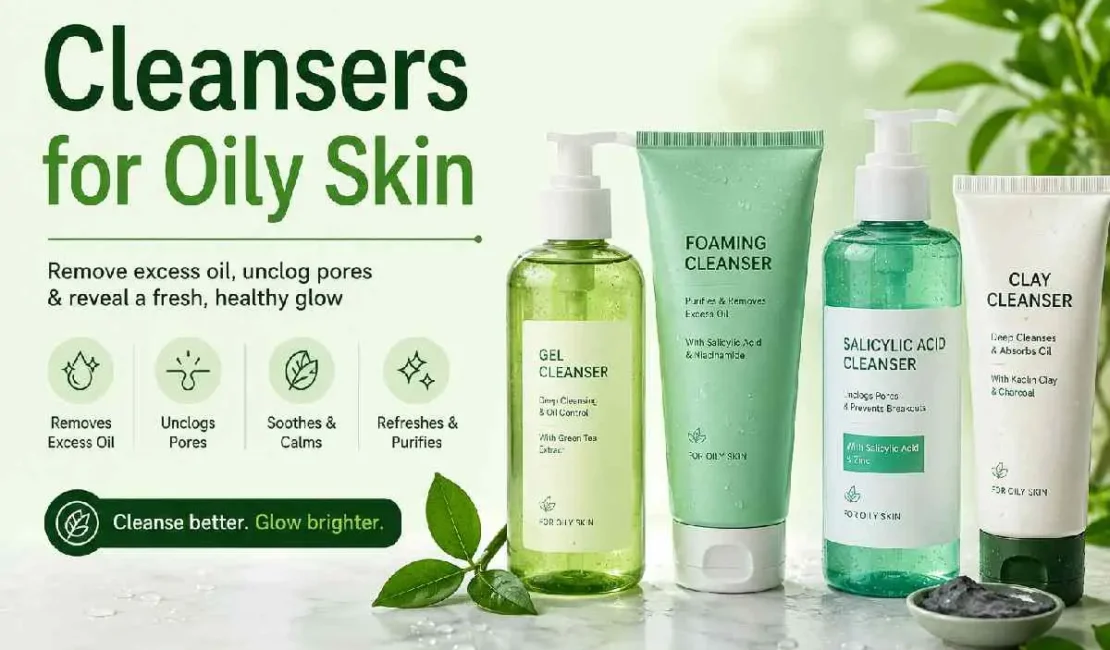 cleansers for oily skin