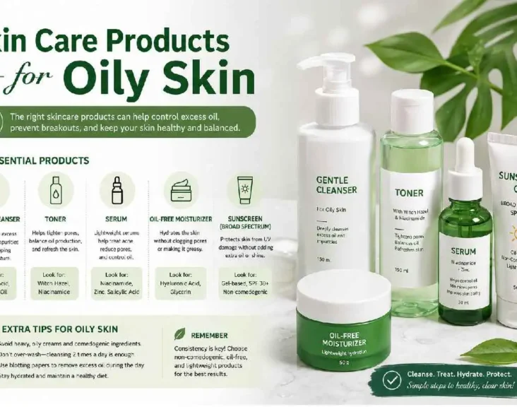skin care products for oily skin
