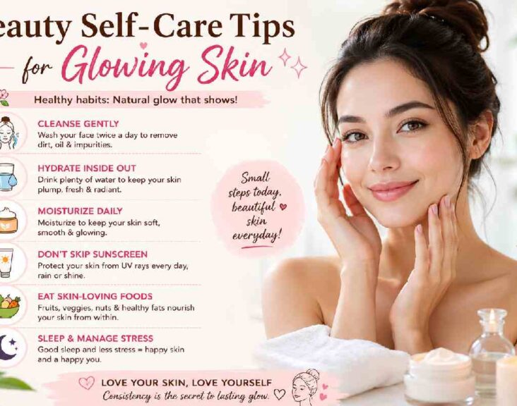 Beauty Self-Care Tips for Glowing Skin
