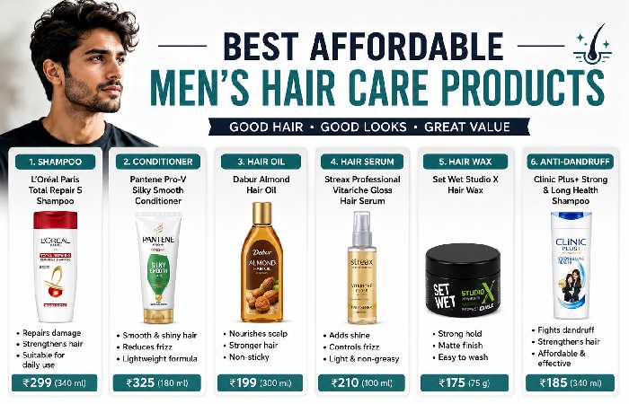 Best Affordable Men’s Hair Care Products