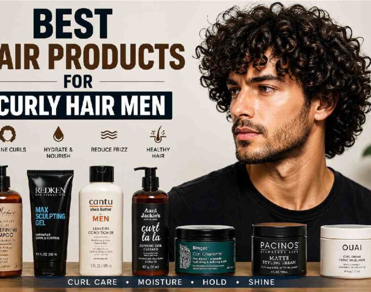 Best Hair Products for Curly Hair Men