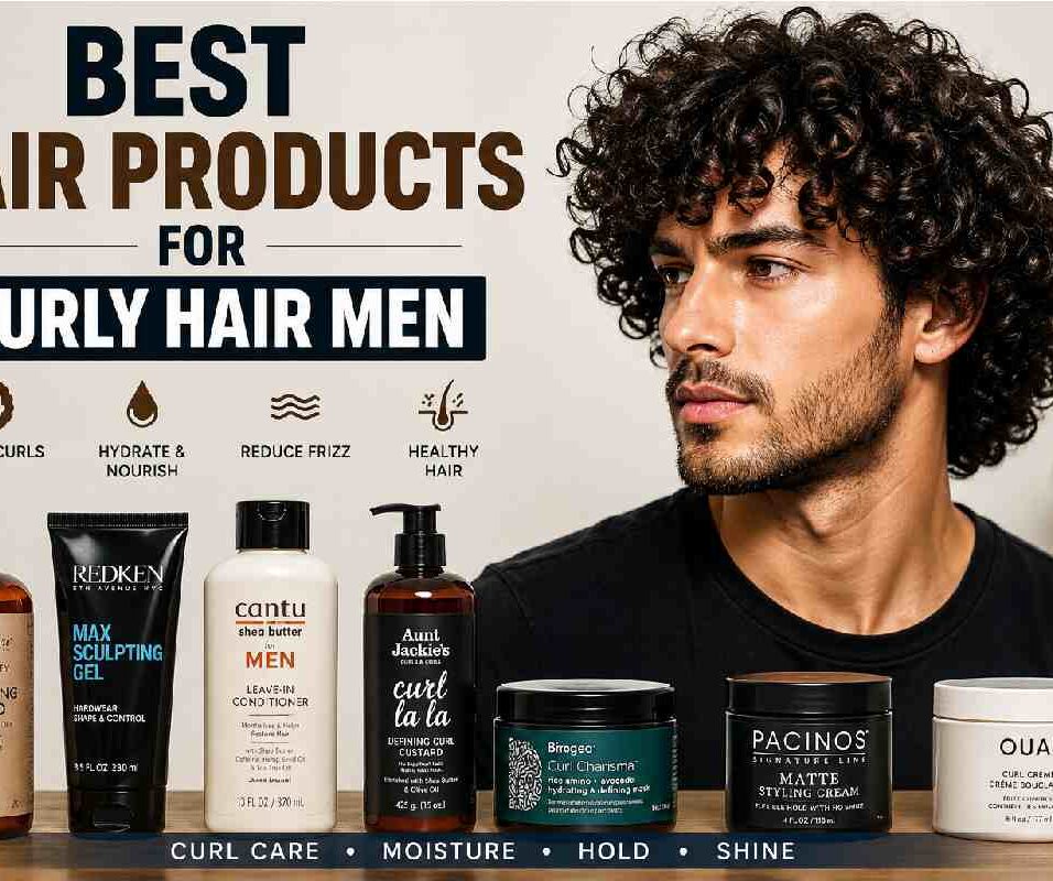 Best Hair Products for Curly Hair Men