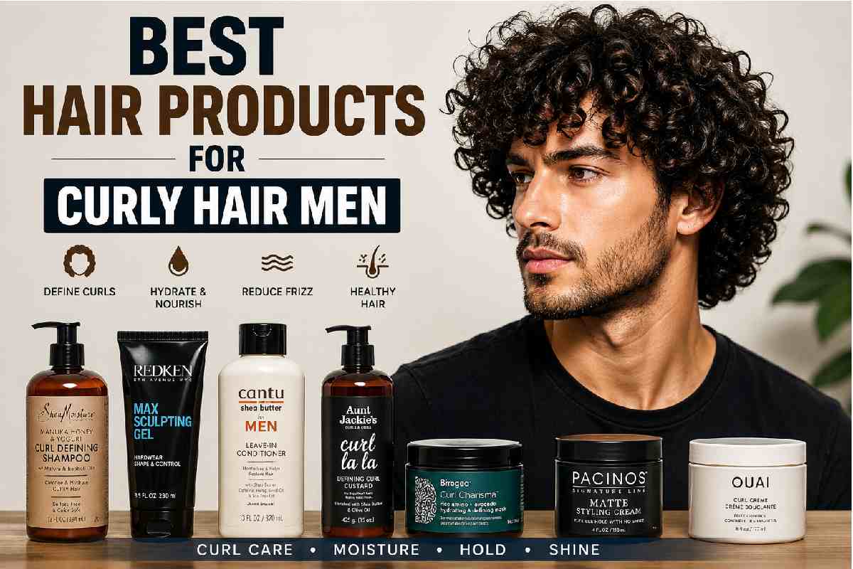 Best Hair Products for Curly Hair Men