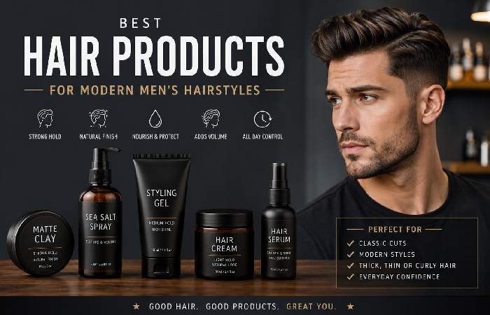 Best Hair Products for Modern Men’s Hairstyles