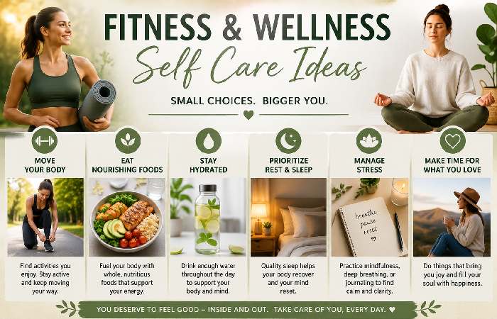 Fitness & Wellness Self Care Ideas
