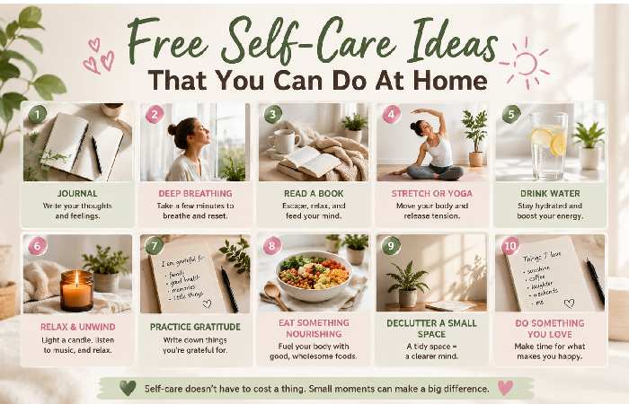 Free Self-Care Ideas That You Can Do At Home