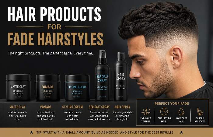 Hair Products for Fade Hairstyles