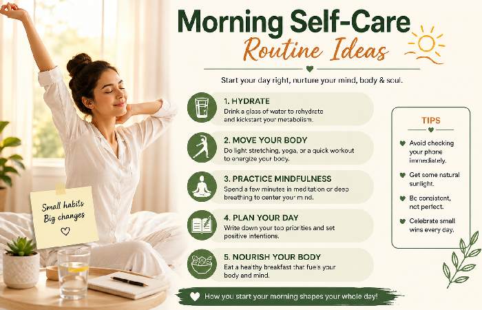 Morning Self-Care Routine Ideas