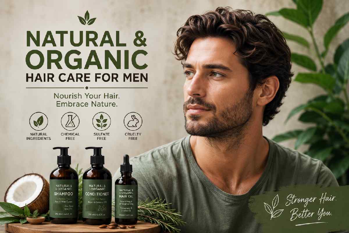 Natural & Organic Hair Care for Men