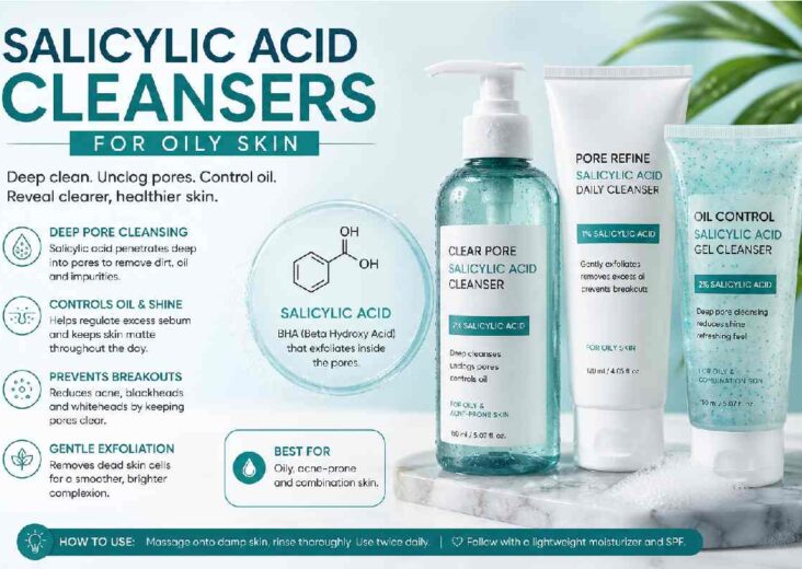 Salicylic Acid Cleansers for Oily Skin (1)