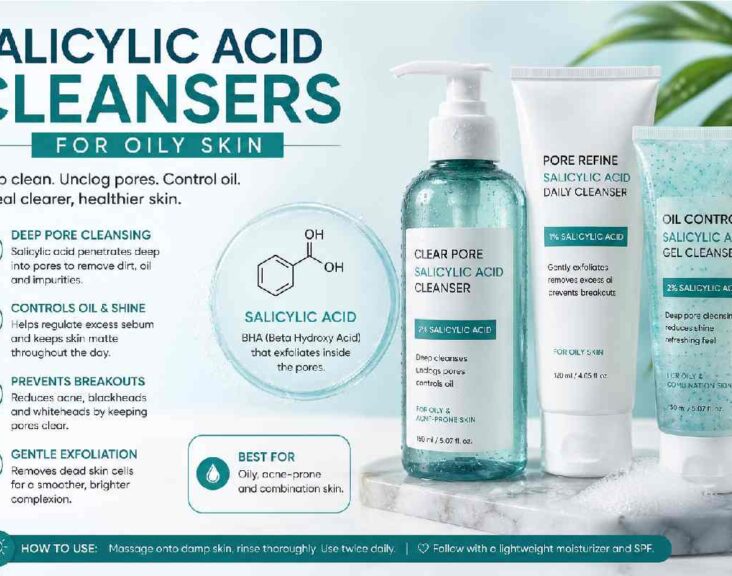 Salicylic Acid Cleansers for Oily Skin (1)