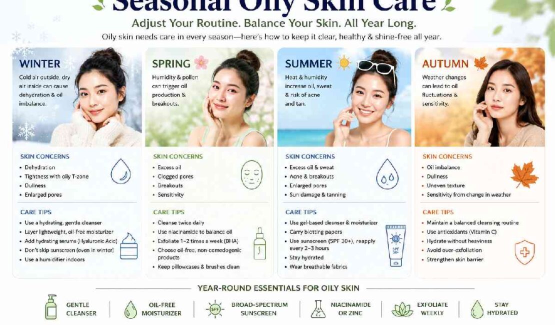 Seasonal Oily Skin Care