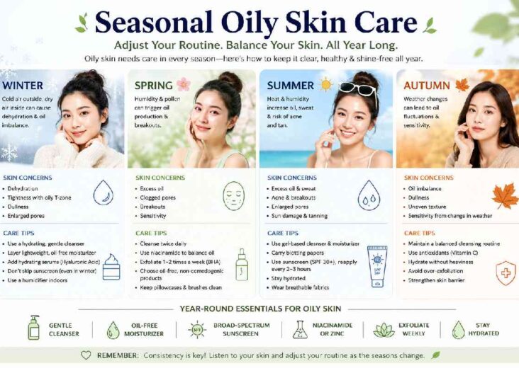 Seasonal Oily Skin Care