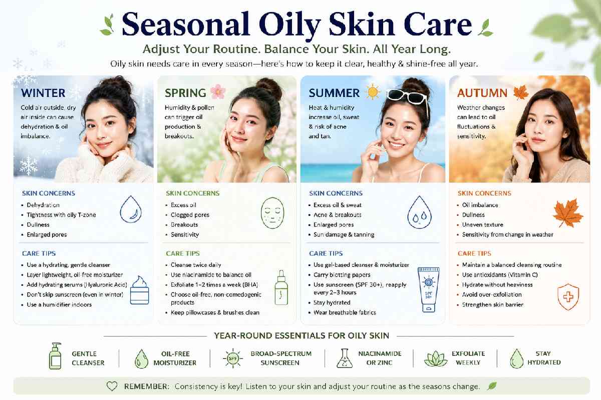 Seasonal Oily Skin Care