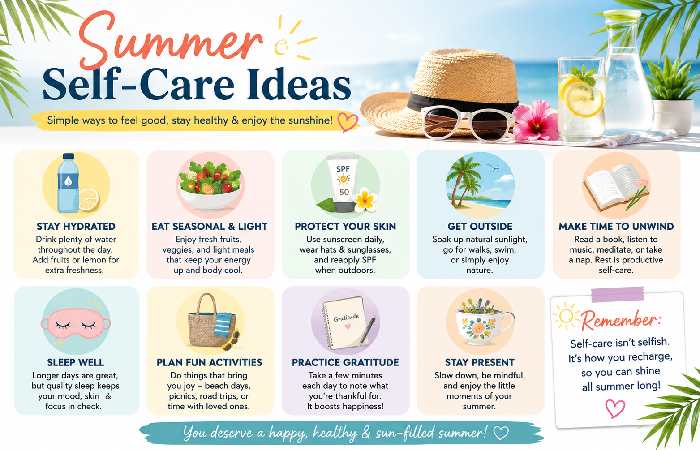 Summer Self-Care Ideas