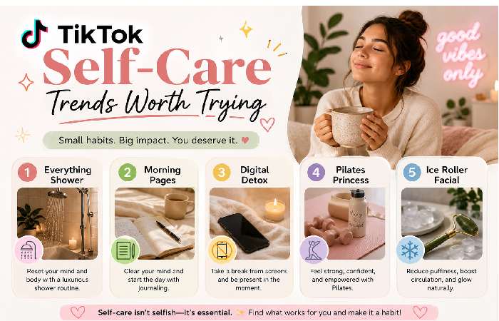 TikTok Self-Care Trends Worth Trying